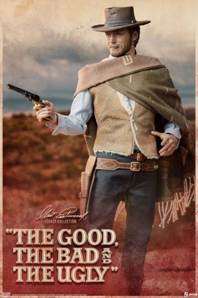 The Good, The Bad and the Ugly Clint Eastwood Legacy Collection Action Figure 1/6 The Man With No Name