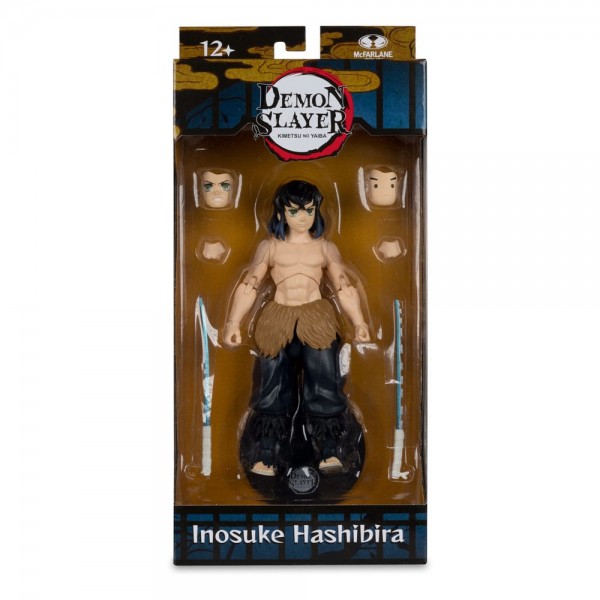 Demon Slayer: Kimetsu no Yaiba Actionfigur 18 cm Wave 5 Hashibira Inosuke (Unmasked)