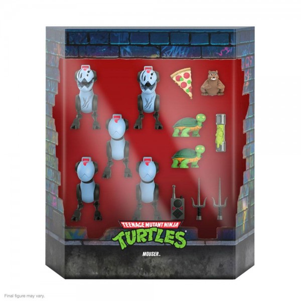 Teenage Mutant Ninja Turtles Ultimates Actionfiguren Mouser (5-Pack)