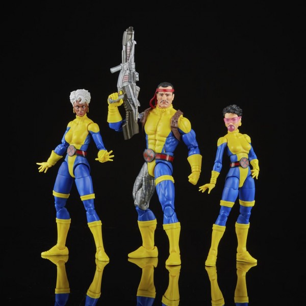X-Men Marvel Legends Actionfiguren-Set 60th Anniversary Forge, Storm, &amp; Jubilee