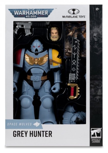 Warhammer 40,000 Actionfigur Grey Hunter (Space Wolves) 18 cm
