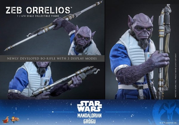 Star Wars Movie Masterpiece Actionfigur 1/6 Zeb Orrelios 33 cm