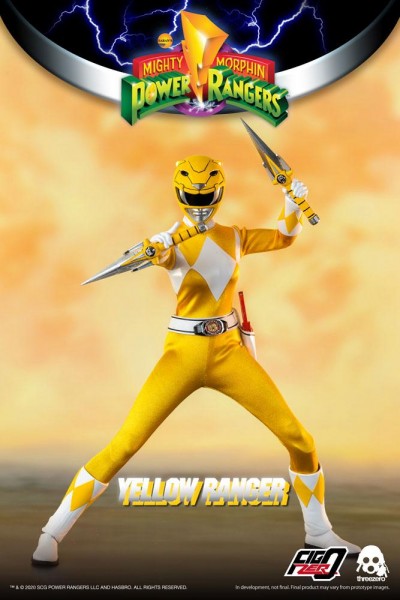 Mighty Morphin Power Rangers FigZero Action Figure 1/6 Yellow Ranger