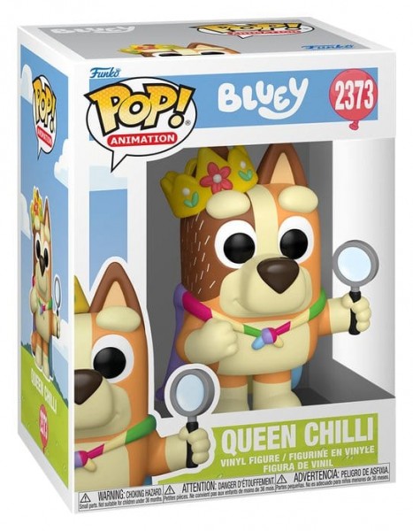Bluey POP! Animation Vinyl Figur Queen Chili 9 cm