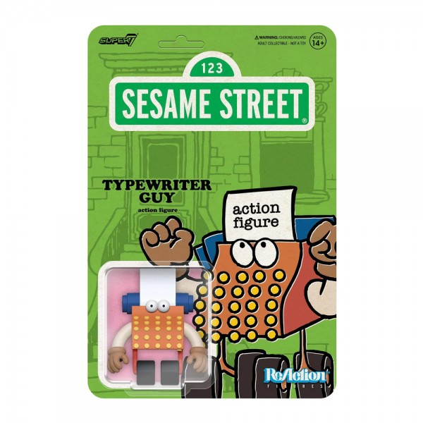Sesame Street ReAction Wave 6 Typewriter Guy
