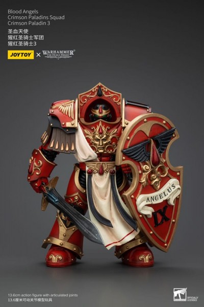 Warhammer The Horus Heresy Actionfigur 1/18 Blood Angels Crimson Paladins Squad Crimson Paladin 3