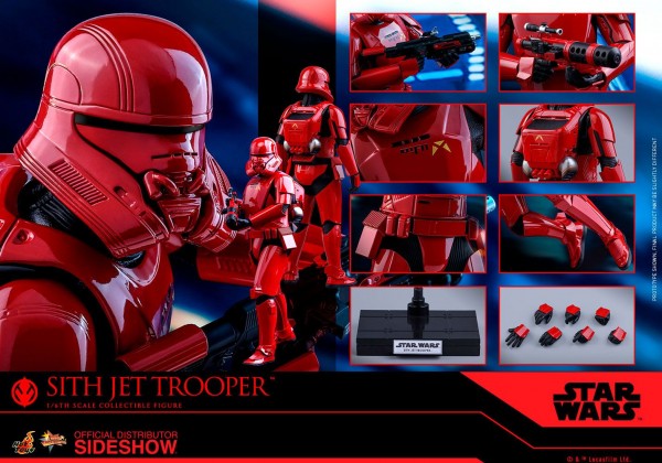 Star Wars Movie Masterpiece Actionfigur 1/6 Sith Jet Trooper