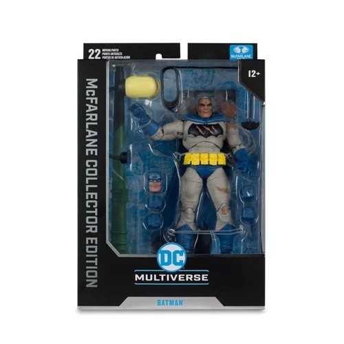 DC McFarlane Collector Edition Wave 7 Batman Dark Knight Returns Battle Damage Blue Outfit #21