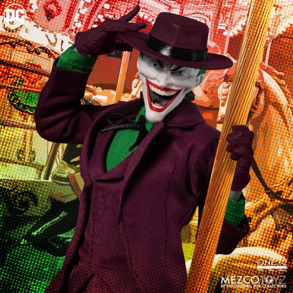 DC Comics Action Figure 1:12 The Joker (Golden Age Edition) 16 cm