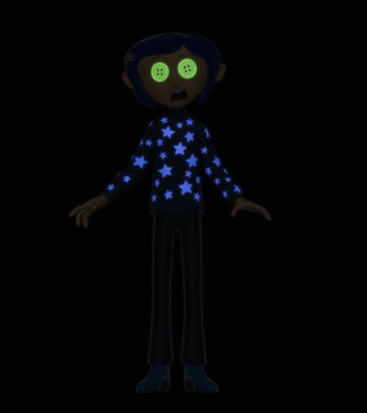 Coraline Supersize Vinyl Action Figure Coraline with Hat (Button Eyes) 40 cm