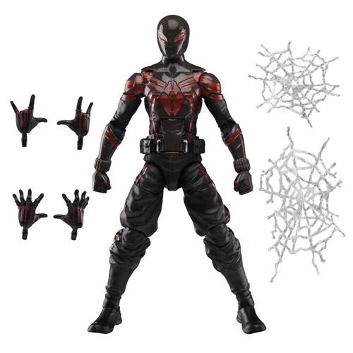 Spider-Man Marvel Legends Series Gamerverse Miles Morales Brooklyn 2099 6-Inch Action Figure