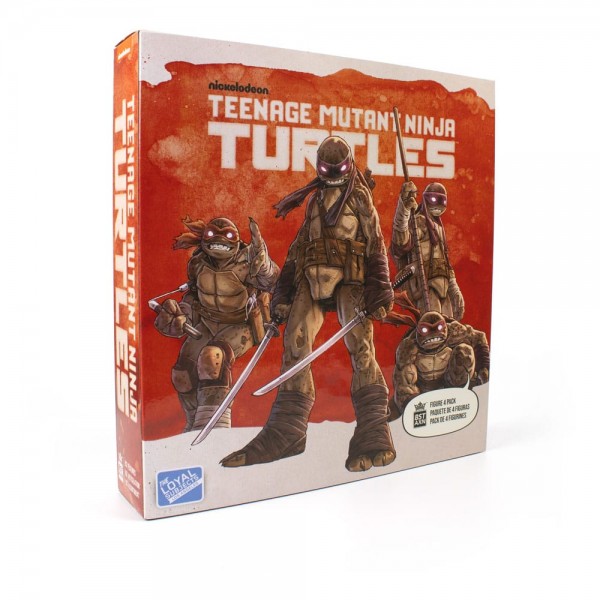 Teenage Mutant Ninja Turtles BST AXN Actionfiguren 4er-Pack Zombie Turtle (IDW Comics) 13 cm