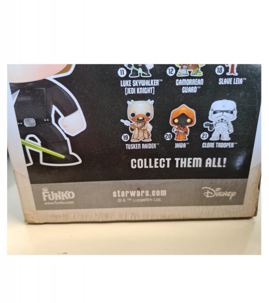 B-Ware Star Wars POP! Vinyl Wackelkopf-Figur Luke Skywalker (Jedi) Black Box Re-Issue 9 cm