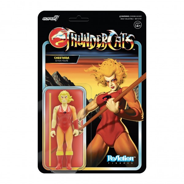 Thundercats ReAction Action Figure Cheetara (Toy Variant)