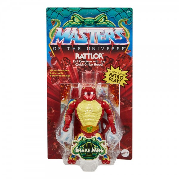 Masters of the Universe Origins Actionfigur Rattlor