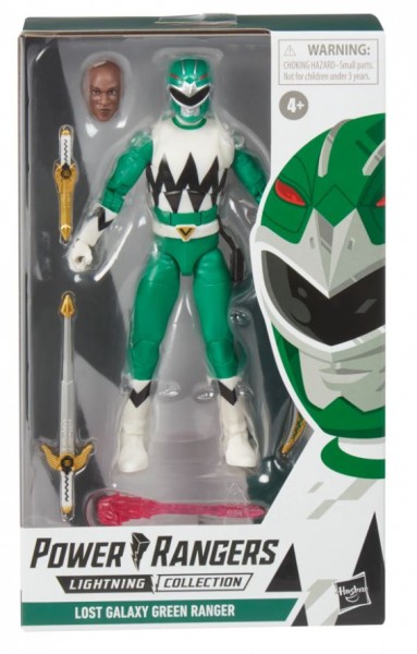 Power Rangers Lightning Collection Action Figure 15 cm Lost Galaxy Green Ranger