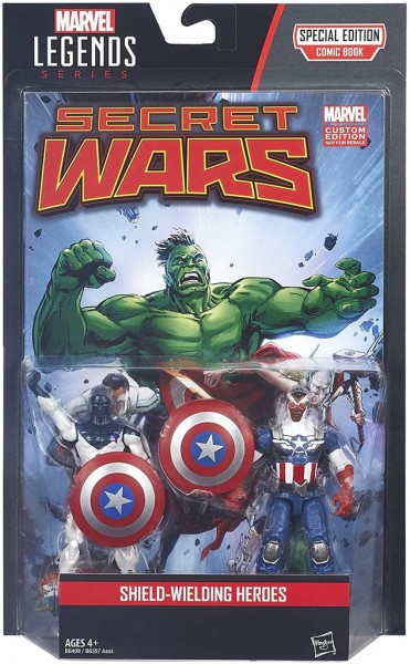 Marvel Legends Vance Astro & Captain America Actionfigur 2-Pack (Shield-Wielding Heroes)