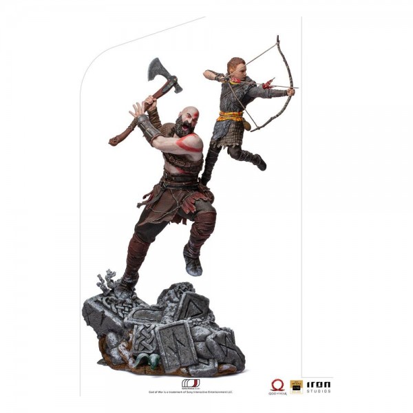 God of War BDS Art Scale Statue 1/10 Kratos &amp; Atreus