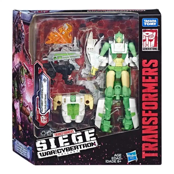 Transformers Generations War for Cybertron: Siege Deluxe Class WFC-S15 Autobot Greenlight