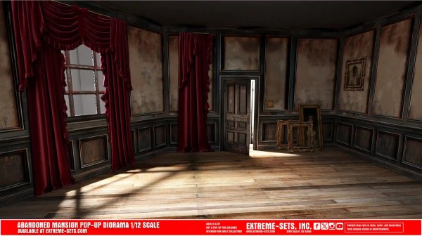 Extreme Sets Abandoned Mansion Pop-Up Diorama 1/12