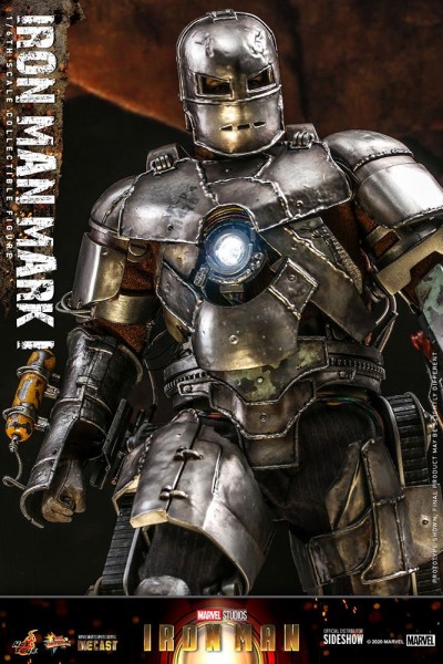 Iron Man Movie Masterpiece Diecast Actionfigur 1/6 Iron Man Mark I