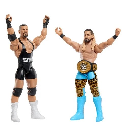 WWE Main Event Showdown Series 18 Action Figure 2-Pack Seth Rollins vs. Bron Breaker