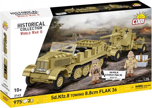 Historical Collection WWII - Sd.Kfz. 8.8 cm Flak 36