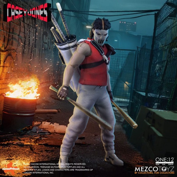 Teenage Mutant Ninja Turtles Actionfigur 1/12 Casey Jones 17 cm