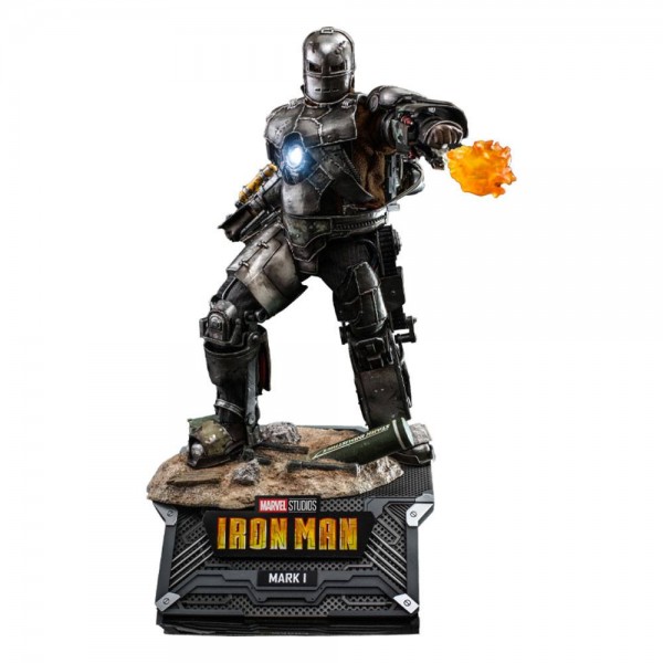 Iron Man Movie Masterpiece Diecast Action Figure 1/6 Iron Man Mark I