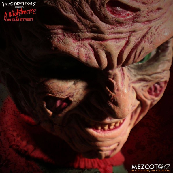 Nightmare on Elm Street Puppe mit Sound Freddy Krueger 25 cm