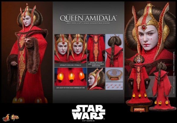Star Wars Movie Masterpiece Actionfigur 1/6 Queen Amidala 28 cm
