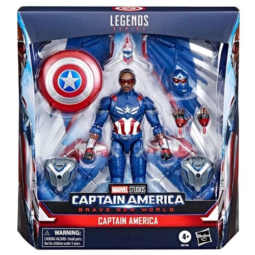 Captain America: Brave New World Captain America Deluxe 6 Inch Action Figure