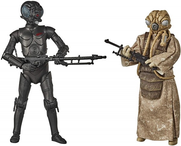Star Wars Black Series Empire Strikes Back 40th Anniversary Action Figure Set 15 cm 4-LOM & Zuckuss (Exclusive)