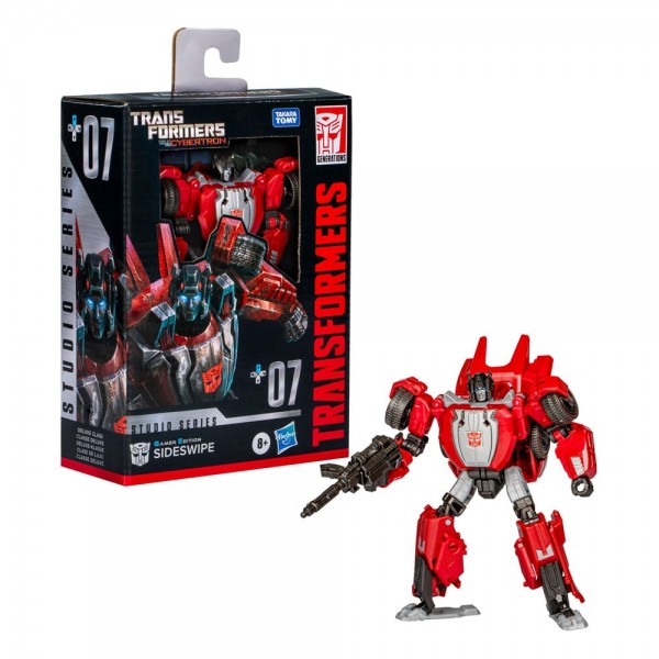 Transformers: War for Cybertron Studio Series Deluxe Class Actionfigur Gamer Edition Sideswipe 11 cm