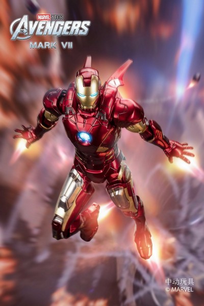 ZD Toys Actionfigur 1/10 Iron Man Mark VII