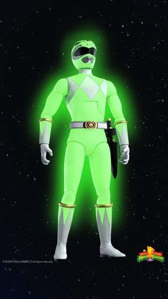 Power Rangers Ultimates Action Figure Green Ranger (Glow) 18 cm