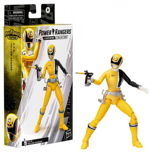 Power Rangers Lightning Collection Actionfigur S.P.D. Yellow Ranger 15 cm