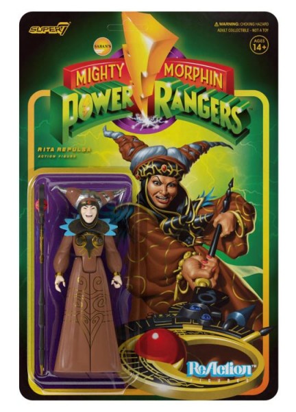 Mighty Morphin&#039; Power Rangers ReAction Actionfigur Rita Repulsa