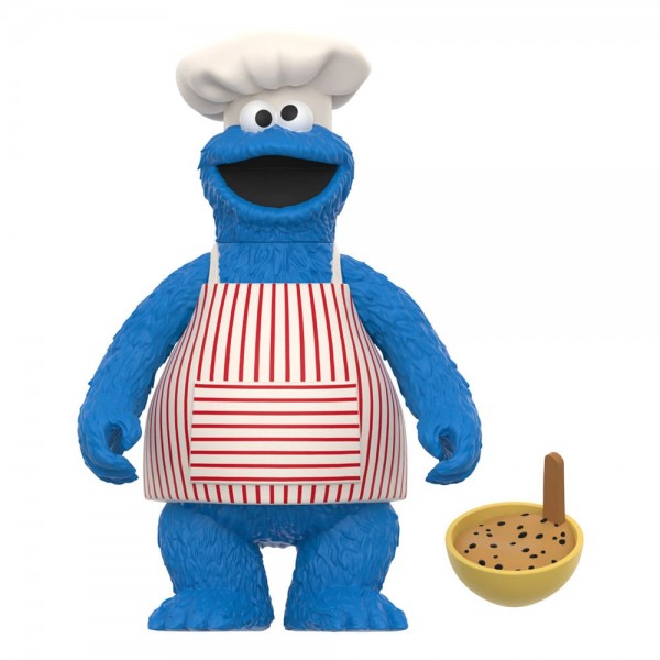 Sesamstraße ReAction Actionfigur Wave 04 Chef Cookie Monster 10 cm