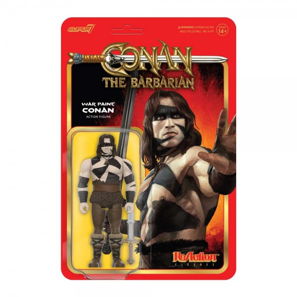 Conan the Barbarian ReAction Action Figure Wave 02 Conan (War Paint) 10 cm