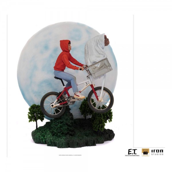 E.T. the Extra-Terrestrial Art Scale Statue 1/10 E.T. &amp; Elliot (Deluxe)