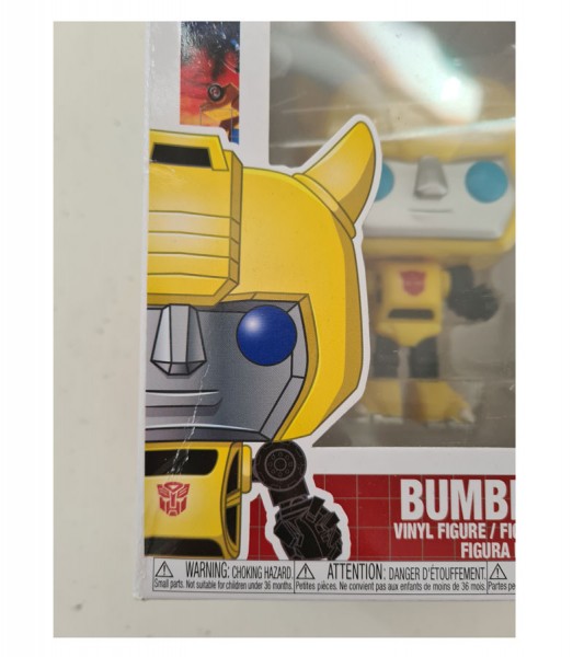 B-Ware Transformers POP! Movies Vinyl Figur Bumblebee 9 cm - defekte Verpackung