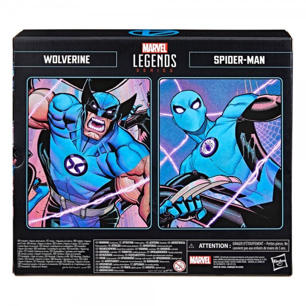 Fantastic Four Marvel Legends Action Figure 2-Pack Wolverine & Spider-Man 15 cm