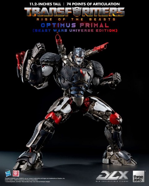 Transformers: Aufstieg der Bestien DLX Actionfigur Optimus Primal (Beast Wars Universe) 29 cm
