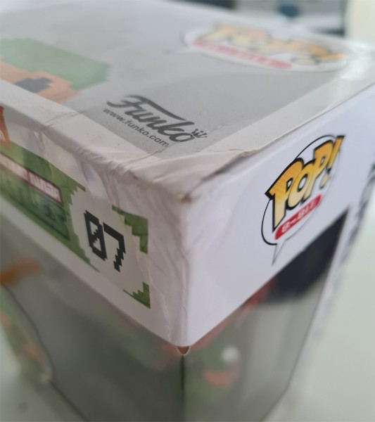 B-iteme Teenage Mutant Ninja Turtles POP! 8-Bit Vinyl Figure Michelangelo 9 cm - Damaged Packaging