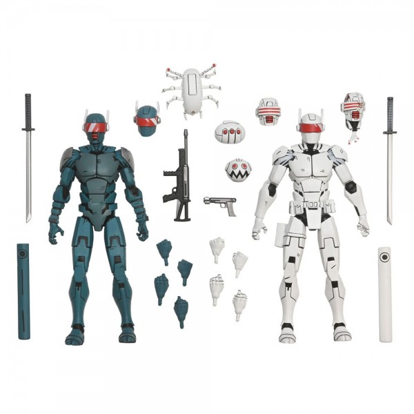 TMNT (The Last Ronin) Actionfiguren 2er-Pack Synja Robots 18 cm