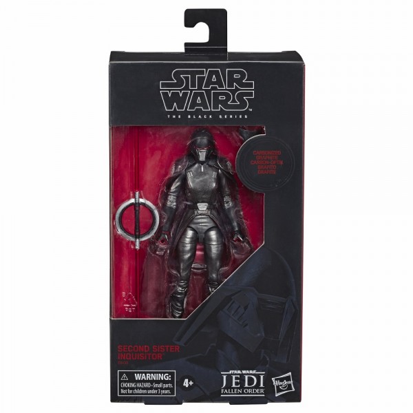 Star Wars Black Series Action Figure 15 cm Second Sister Inquisitor (Carbonized) Exclusive