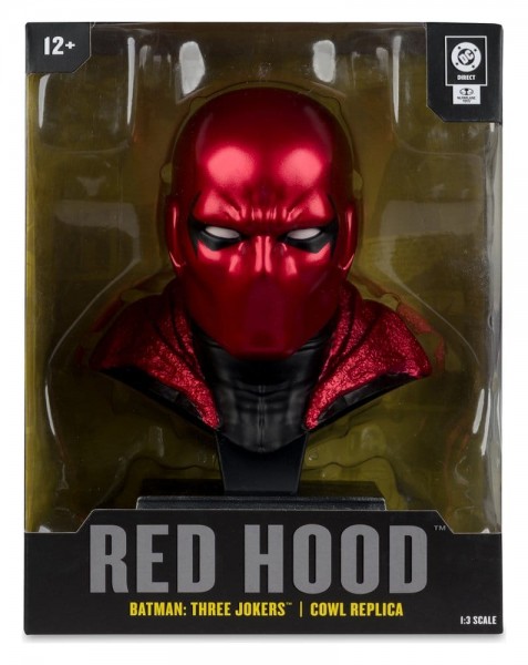 DC Direct Prop-Replik 1/3 Red Hood Cowl (Batman: Three Jokers) 18 cm