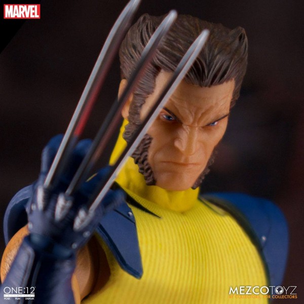 Marvel ´The One:12 Collective´ Actionfigur 1/12 Wolverine (Deluxe Steel Box Edition)