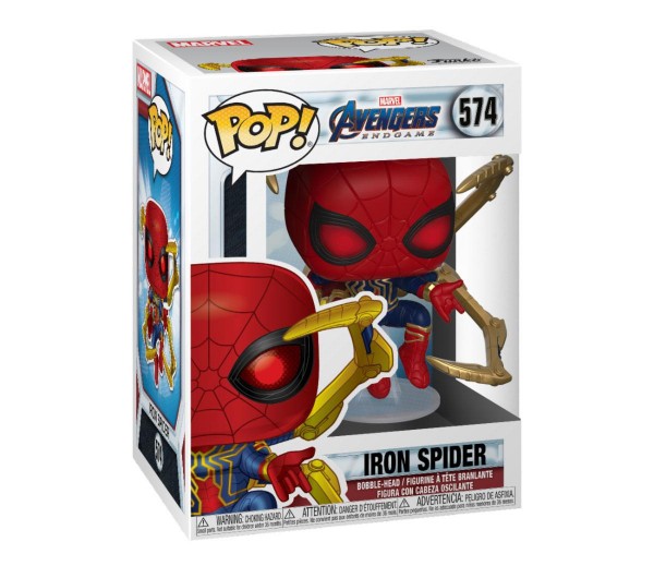 Avengers Endgame Funko Pop! Vinyl Figure Iron Spider (with Nano Gauntlet) 574